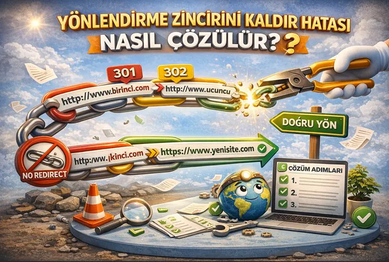 Yönlendirme Zincirini Kaldır Hatası 