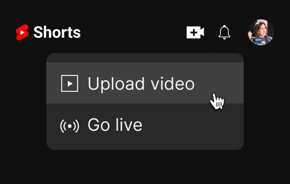 YouTube Shorts videosu atılamama sorununu temsil eden sembolik görsel