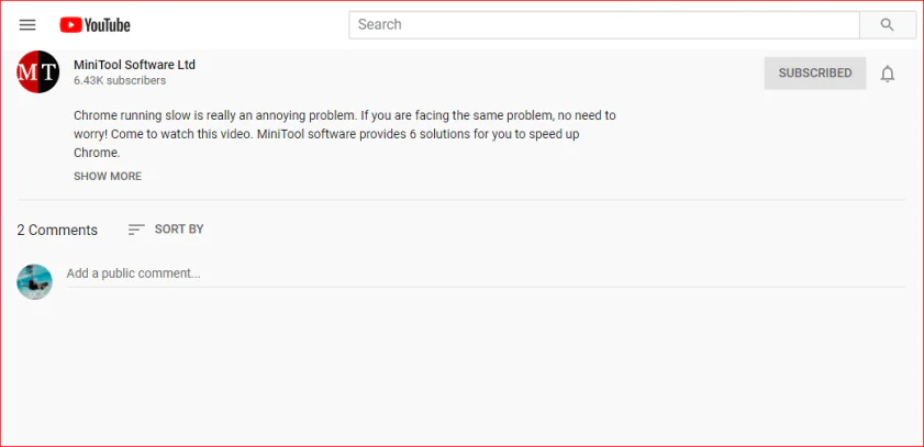 Bir bilgisayar ekranında, YouTube videolarının altındaki yorum bölümüne odaklanan bir ekran görüntüsü.