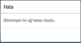 enellikle kullanılan tarayıcının güncel olmamasından kaynaklıdır. Tarayıcıyı güncelleme yapılması veya tekrar yükleme ile sorun giderilmektedir.