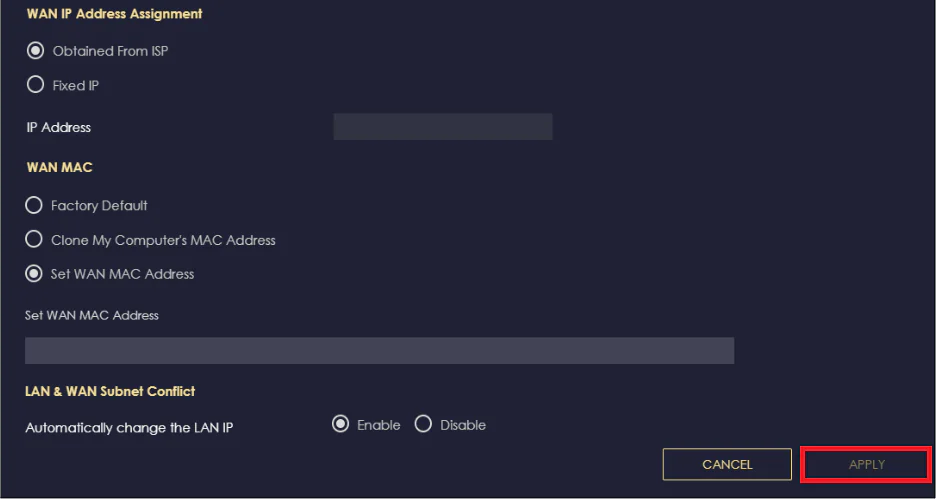 ZyXEL Armor G1 (NBG6818) Modem Kurulumu