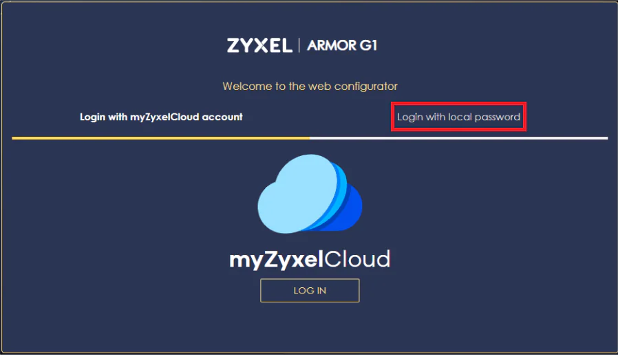 ZyXEL Armor G1 (NBG6818) Modem Kurulumu