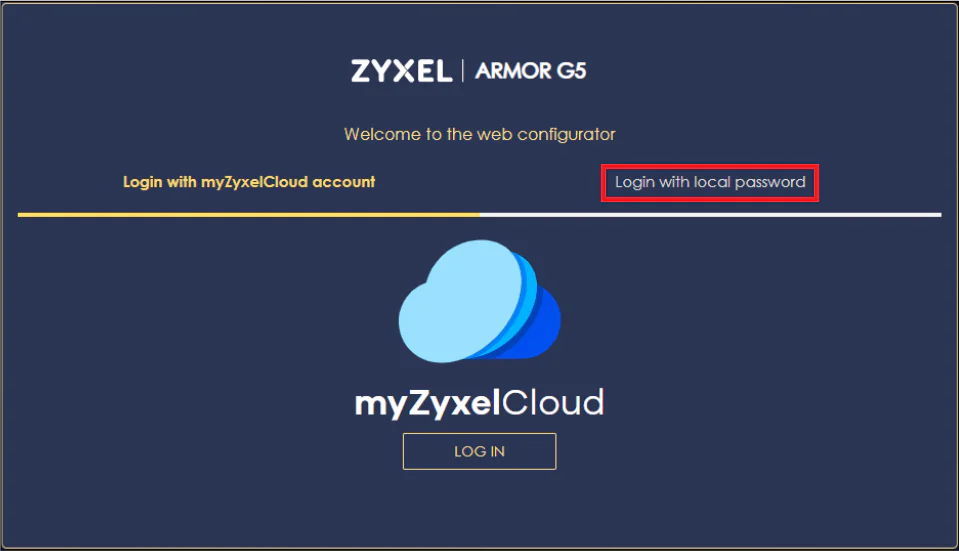 ZyXEL Armor G5 (NBG7815) Modem Kurulumu