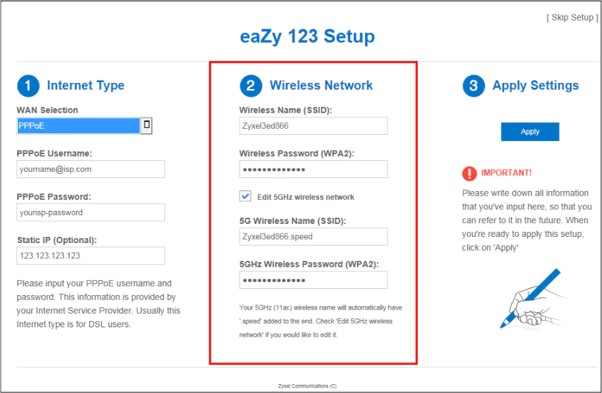 ZyXEL NBG6604 AC1200 Modem Kurulumu