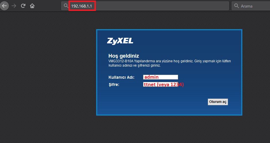 ZyXEL VMG3312 Kablosuz MAC Filtreleme (Resimli Anlatım)
