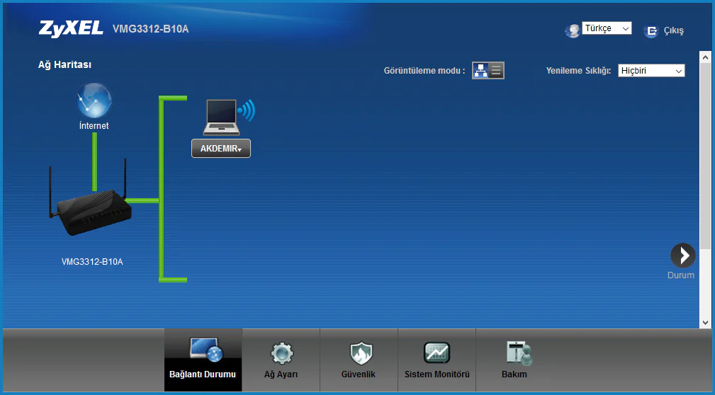 ZyXEL VMG3312 Kablosuz MAC Filtreleme (Resimli Anlatım)