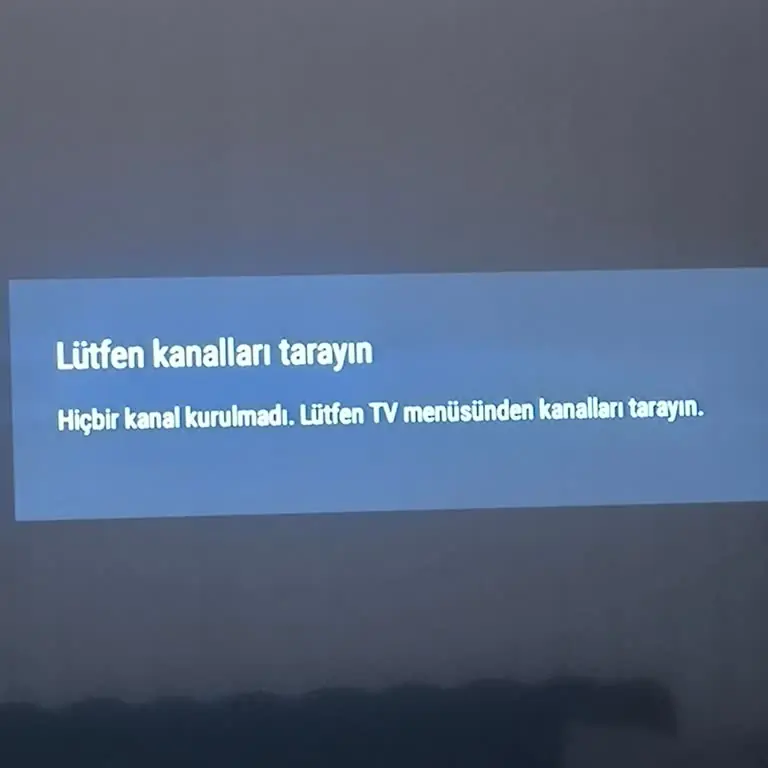 TV Kanal Listesi Kayboldu nasıl geri getirebilirim