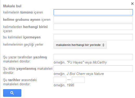 google akademik araştırma yapma