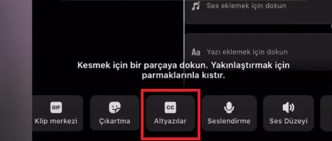 Uygulama Kullanmadan Altyazı Ekleme