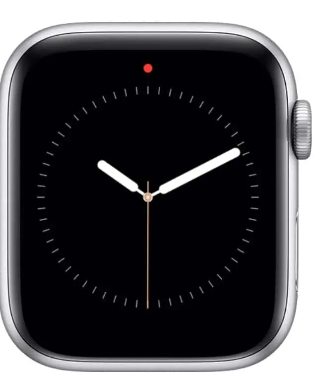 Apple watch kırmızı nokta