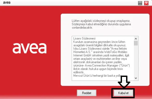 Avea Jet Modem Kurulum
