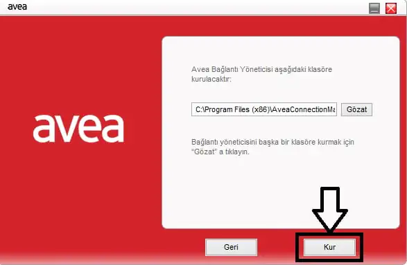 Avea Jet Modem Kurulum