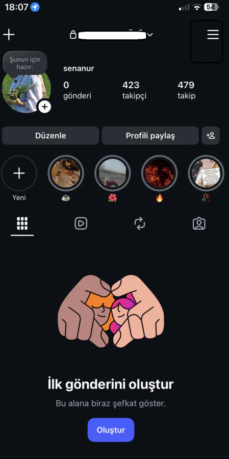 Instagram'da takip edilen kişiler