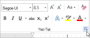 Word Kırmızı Altı Çizili Metin Kaldırma