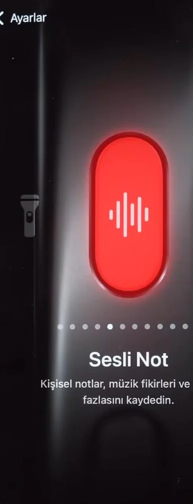 iPhone ekran kapalıyken ses kaydı nasıl alınır