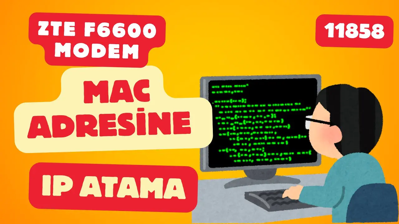 ZTE F6600 Modemde MAC Adresine IP Atama Rehberi