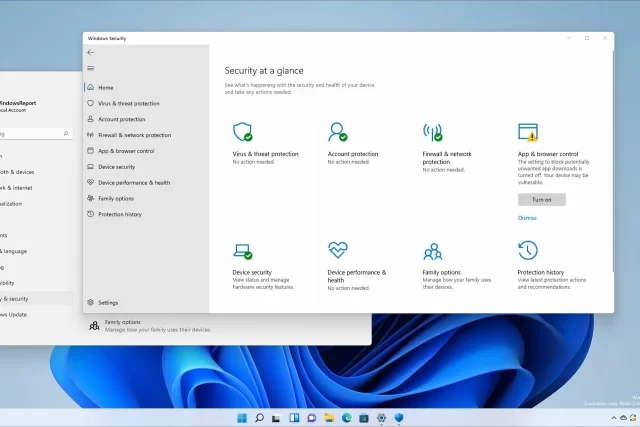 Windows 11 Daha fazla güvenlik