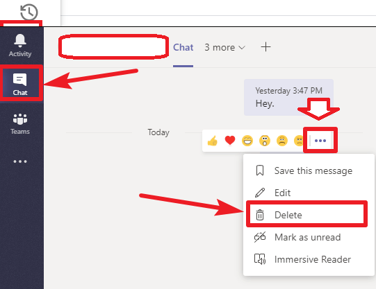 Microsoft Teams’de Sohbet Nasıl Silinir