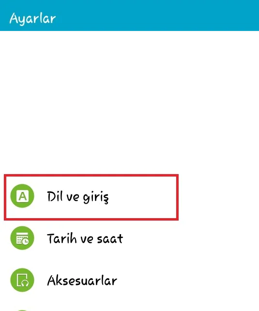 Android Otomatik Düzeltme Kapatma