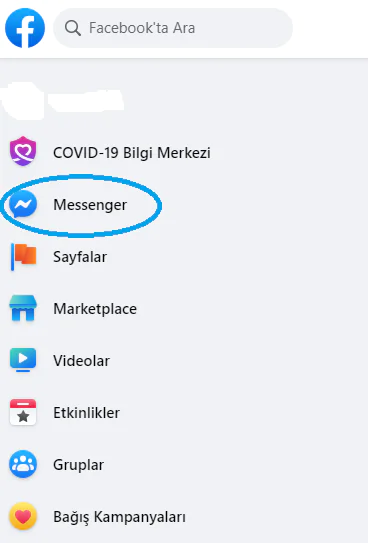 Facebook Messenger gizlenmiş mesajlara ulaşma