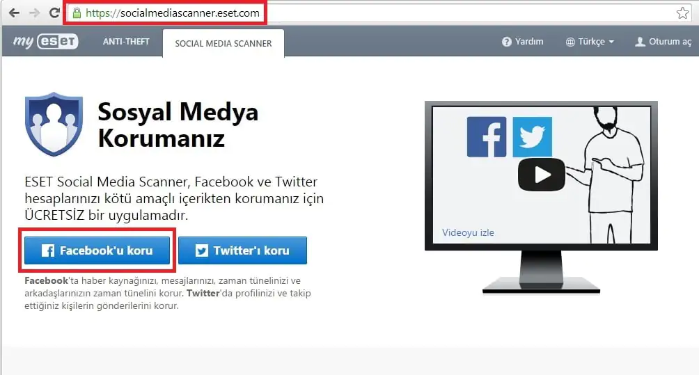 Facebook Hesap Güvenliği Kontrolü