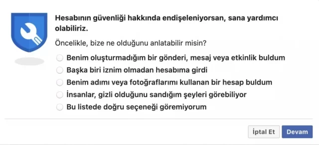 Facebook'a Nasıl Bildirilir?