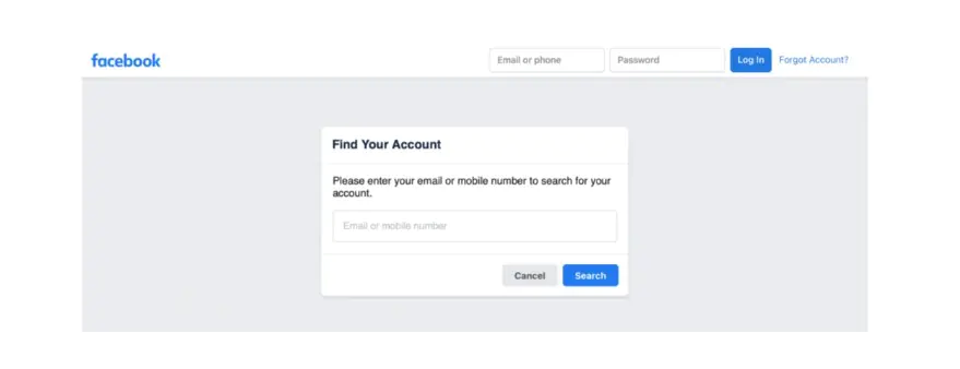 Facebook Hesabıma Giriş Yapamıyorum