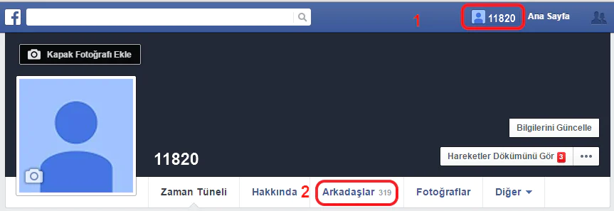 Facebook arkadaş