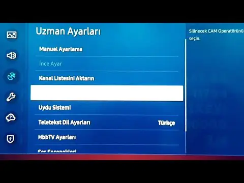 TV de Otomatik Kanal Güncellemeyi Kapatma nasıl yapılır