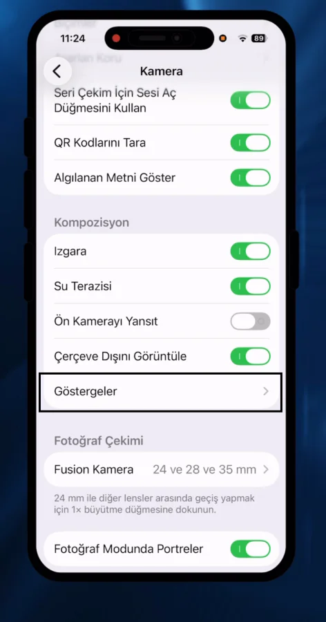 İOS 26.2 ile kameraya live photo özelliği