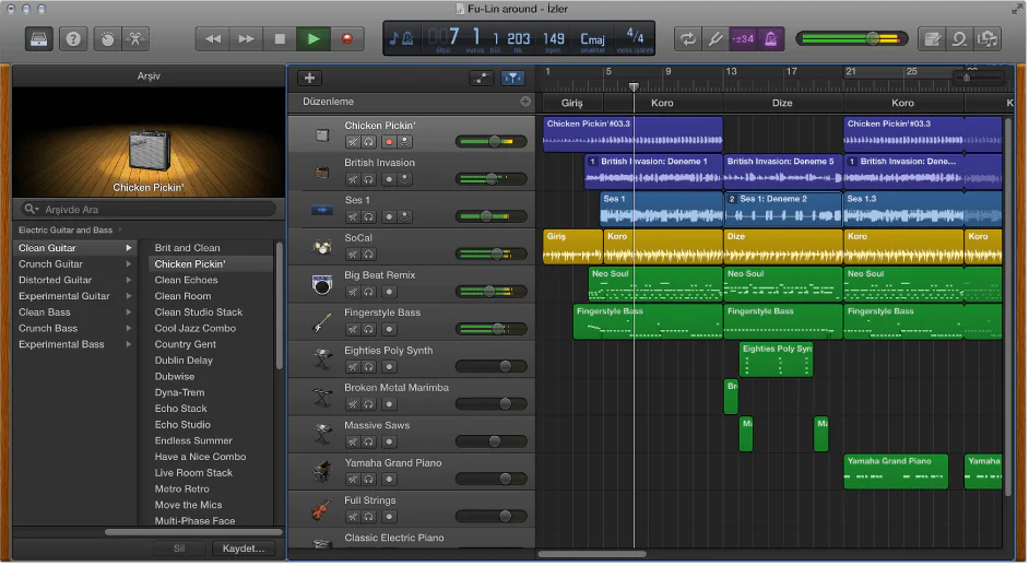 Garageband Uygulamasında Alınan Kayıt Nasıl Ses Kaydına Çevrilir