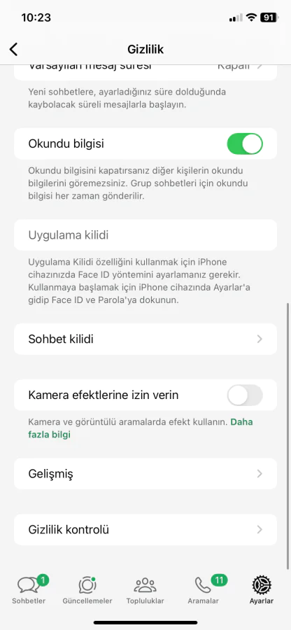 WhatsApp aramalarında IP adresini koruma