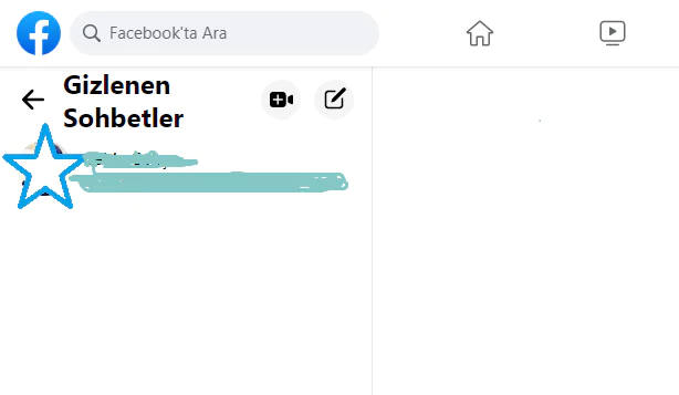 Facebook Messenger gizlenmiş mesajlara ulaşma