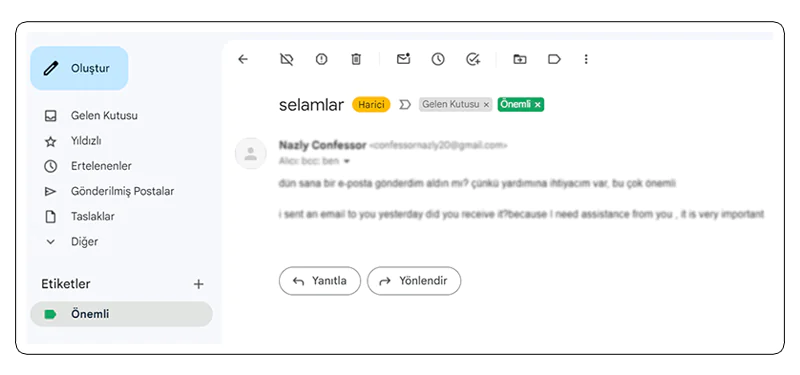 Gmail'de Klasörler veya Etiketler Nasıl Silinir?