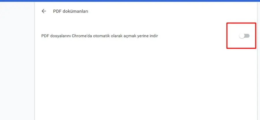 Tarayıcıda PDF Otomatik Açma Nasıl Kapatılır Yolları Neler