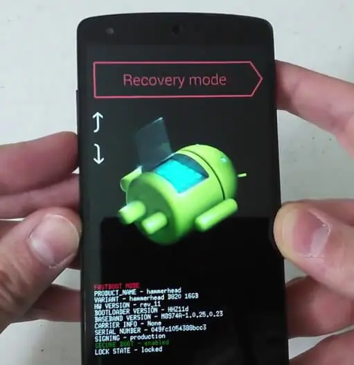 Android Recovery Mod Nedir Nasıl Girilir