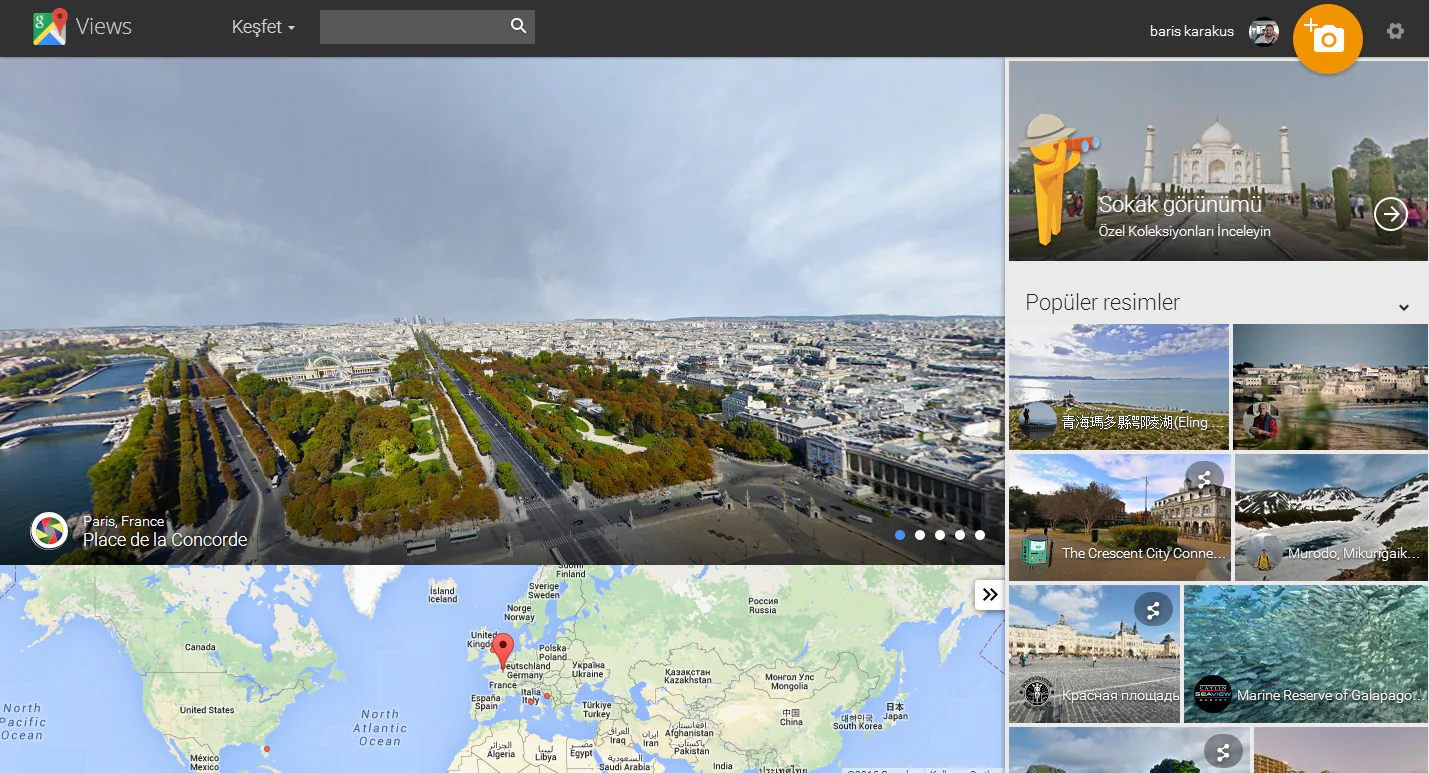 Google maps kullanımı