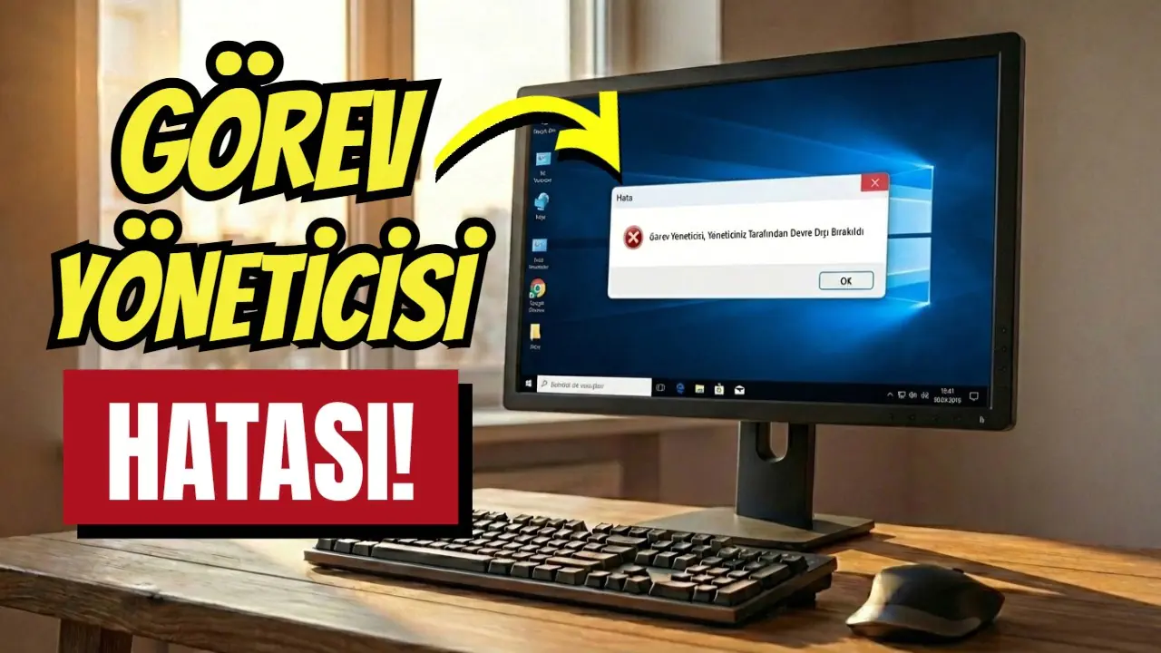 Görev Yöneticisi Açılmıyor Sorunu ve Çözümü