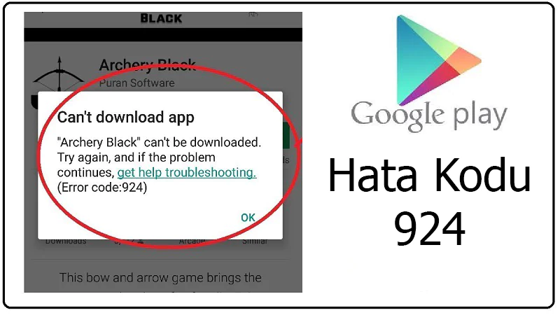 Google Play Hata Kodları ve Anlamları