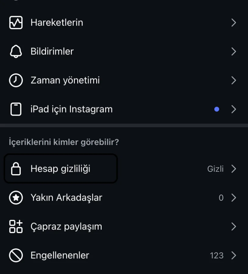 Instagram profil resmi