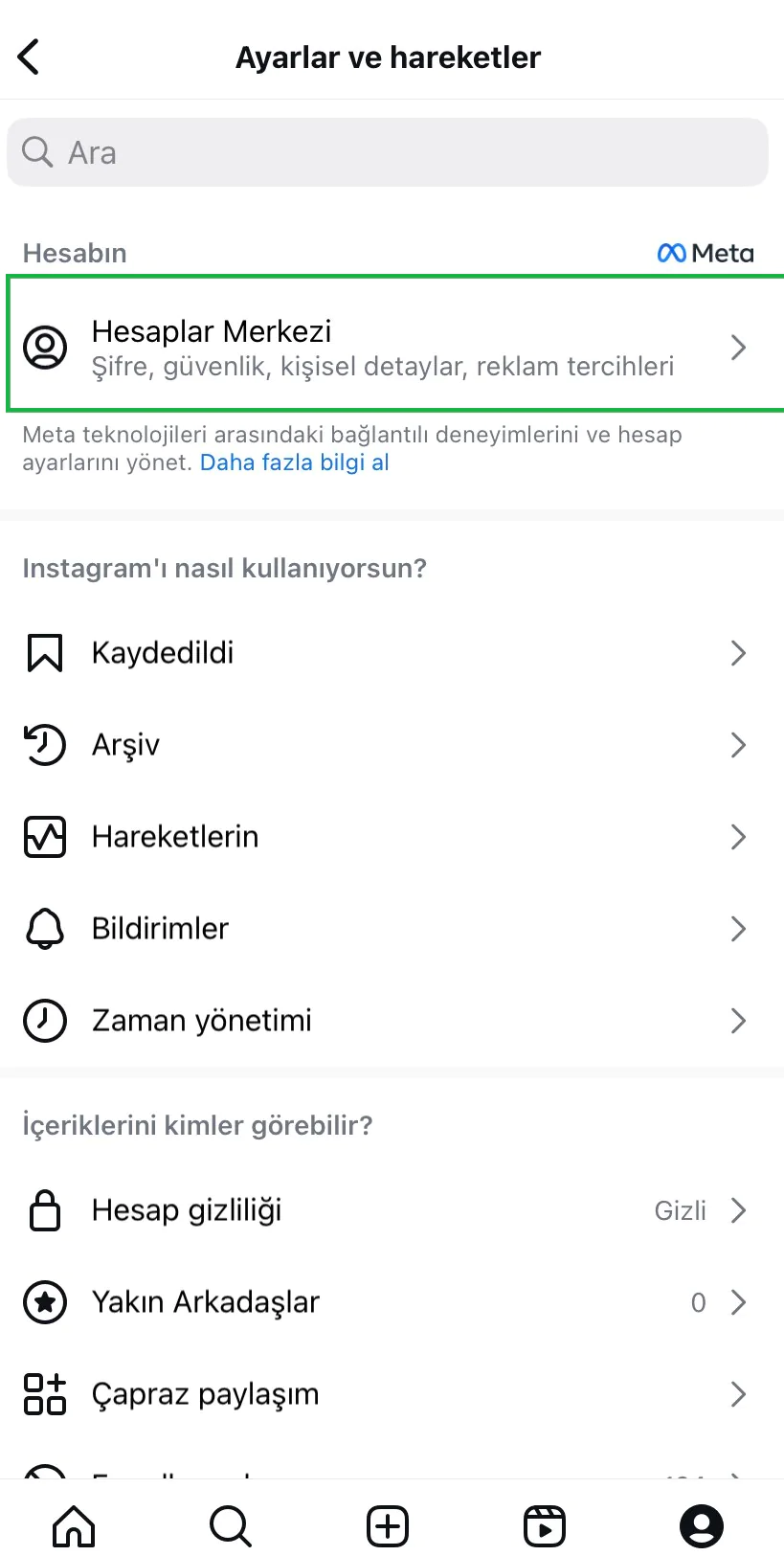 İnstagram takip isteğini bekletenleri görme