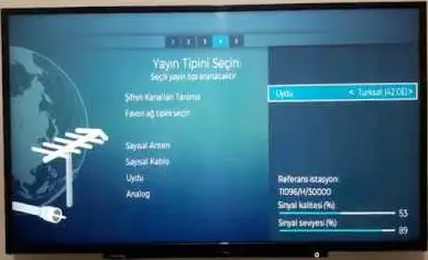 Toshiba TV fabrika ayarlarını sıfırlama işlemi