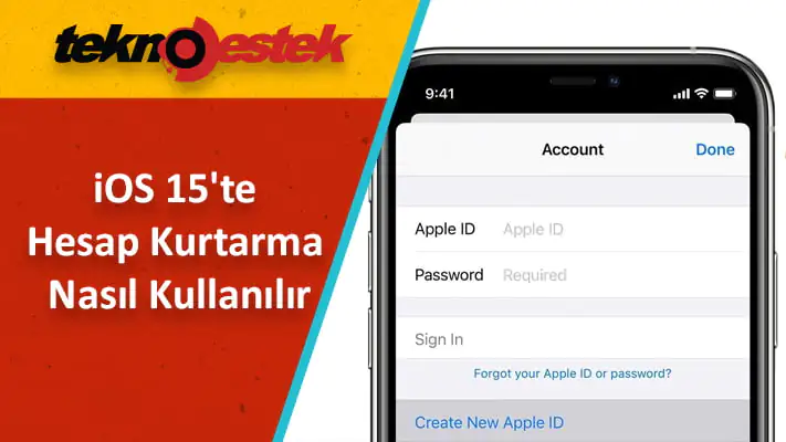 iOS Hesabımı Nasıl Kurtarırım