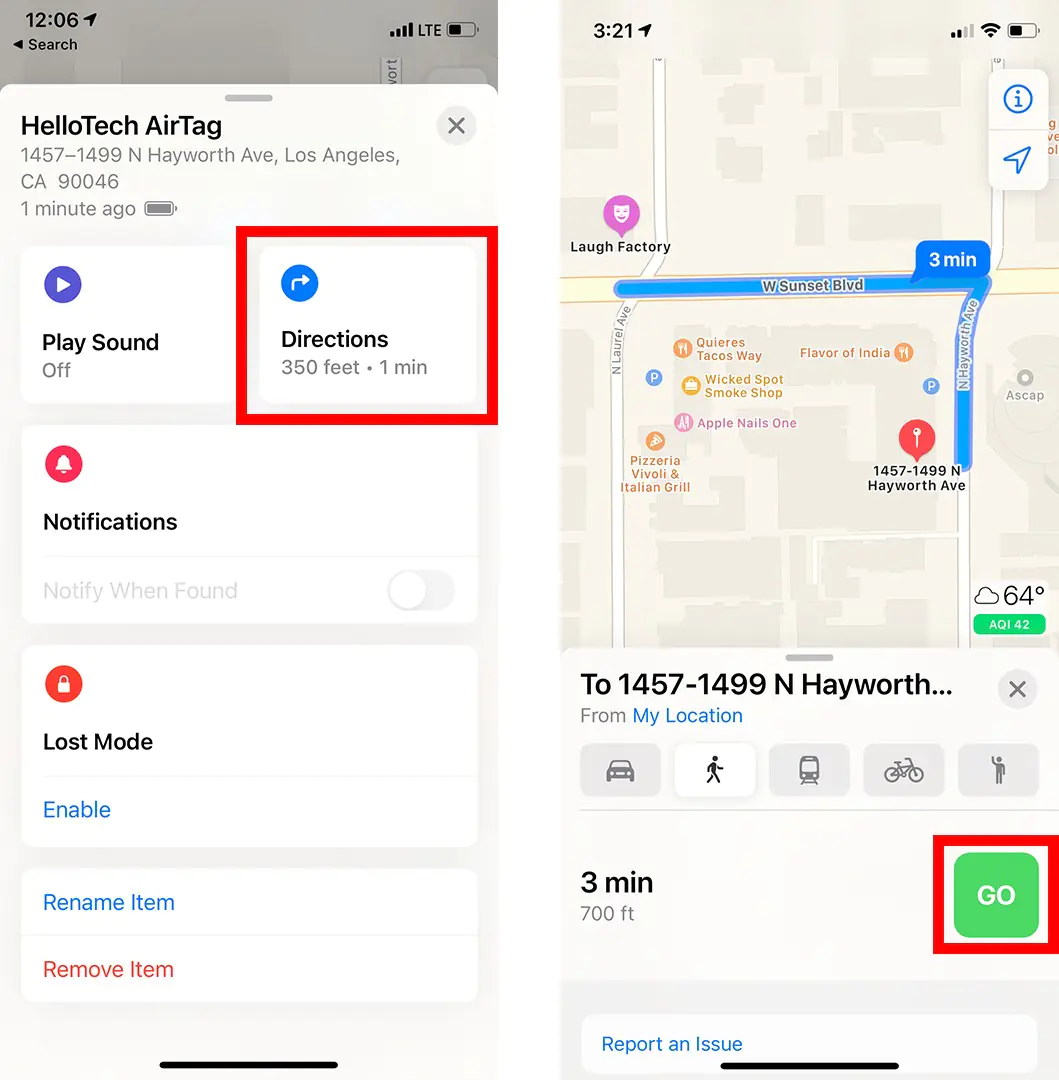 iPhone AirTag Kullanımı