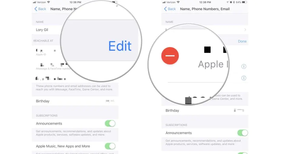 iPhone Apple Kimliği Değiştirme