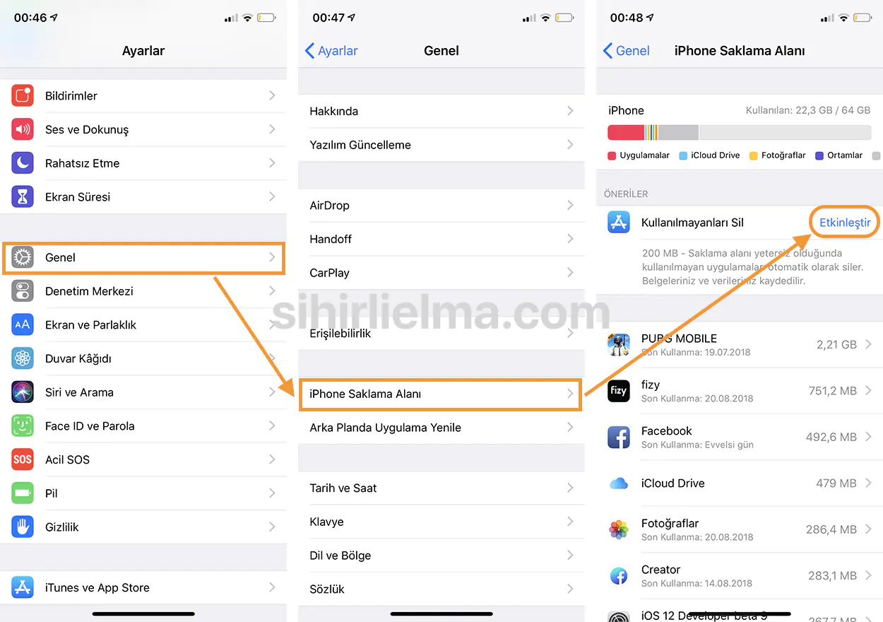 iCloud Depolama Alanını Yükseltme