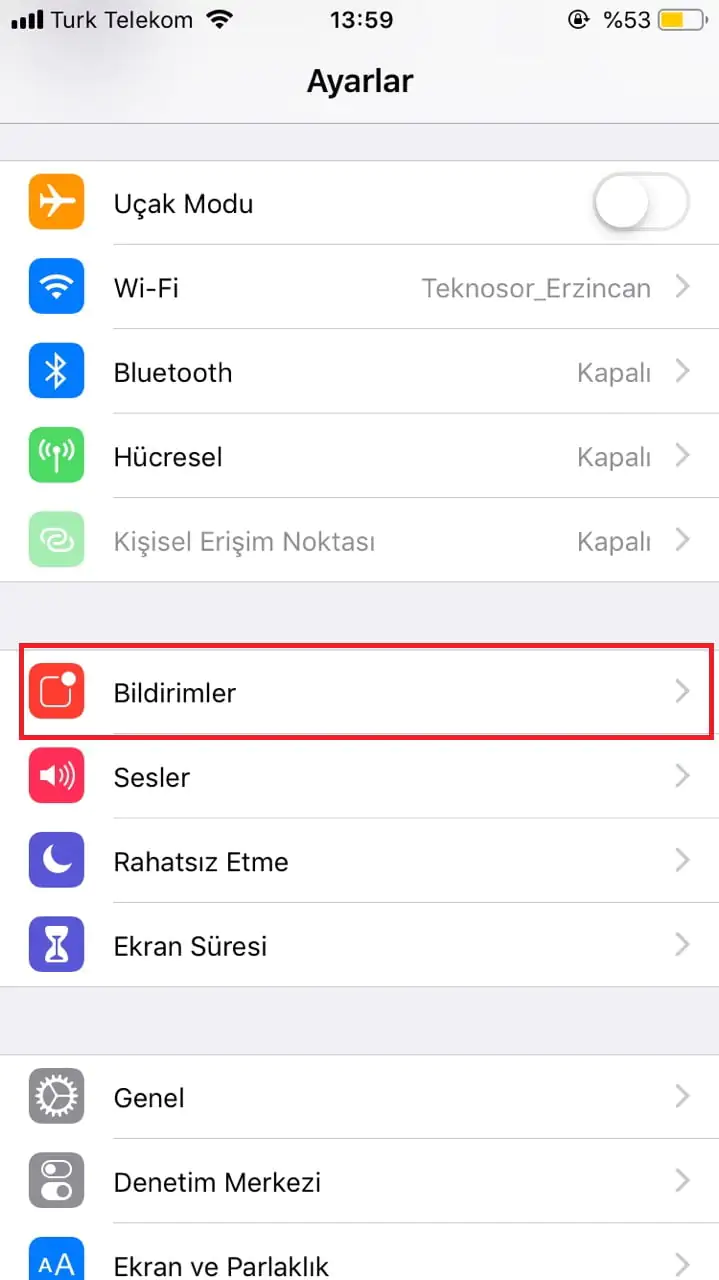 iPhone’da Bildirim Önizlemesini Kapatma (Resimli Anlatım)