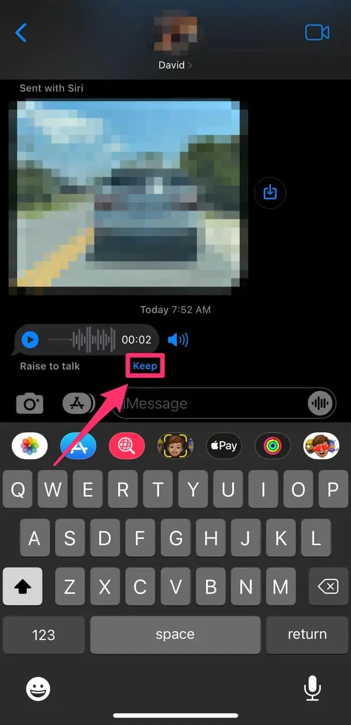 iPhone'da Sesli Mesajları Kaydetme