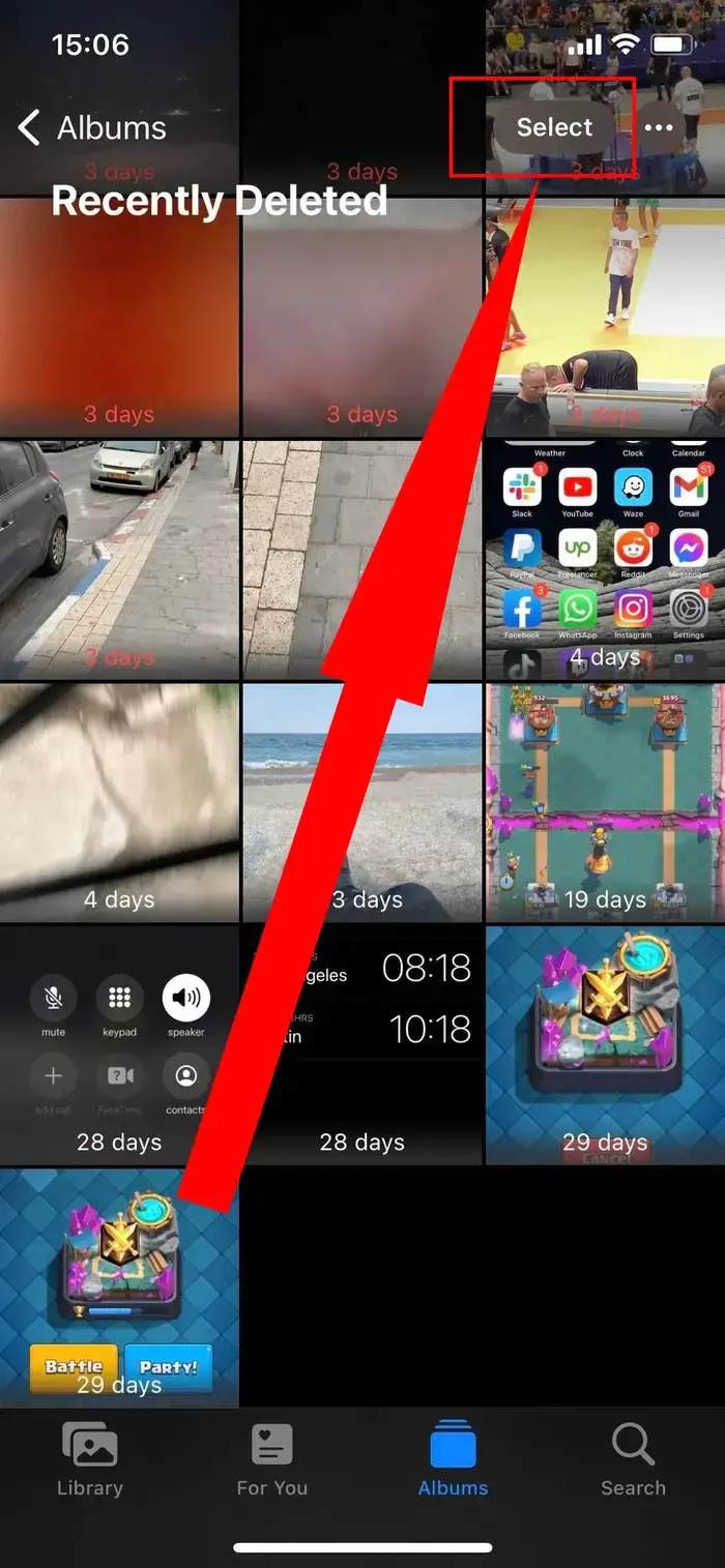iPhone'da Silinen Fotoğrafları Kurtarma