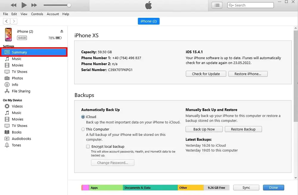iPhone'da Silinen Fotoğrafları Kurtarma